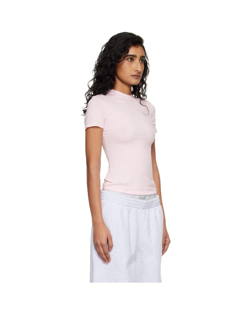 Skims Multicolor Cotton Jersey T-Shirt
