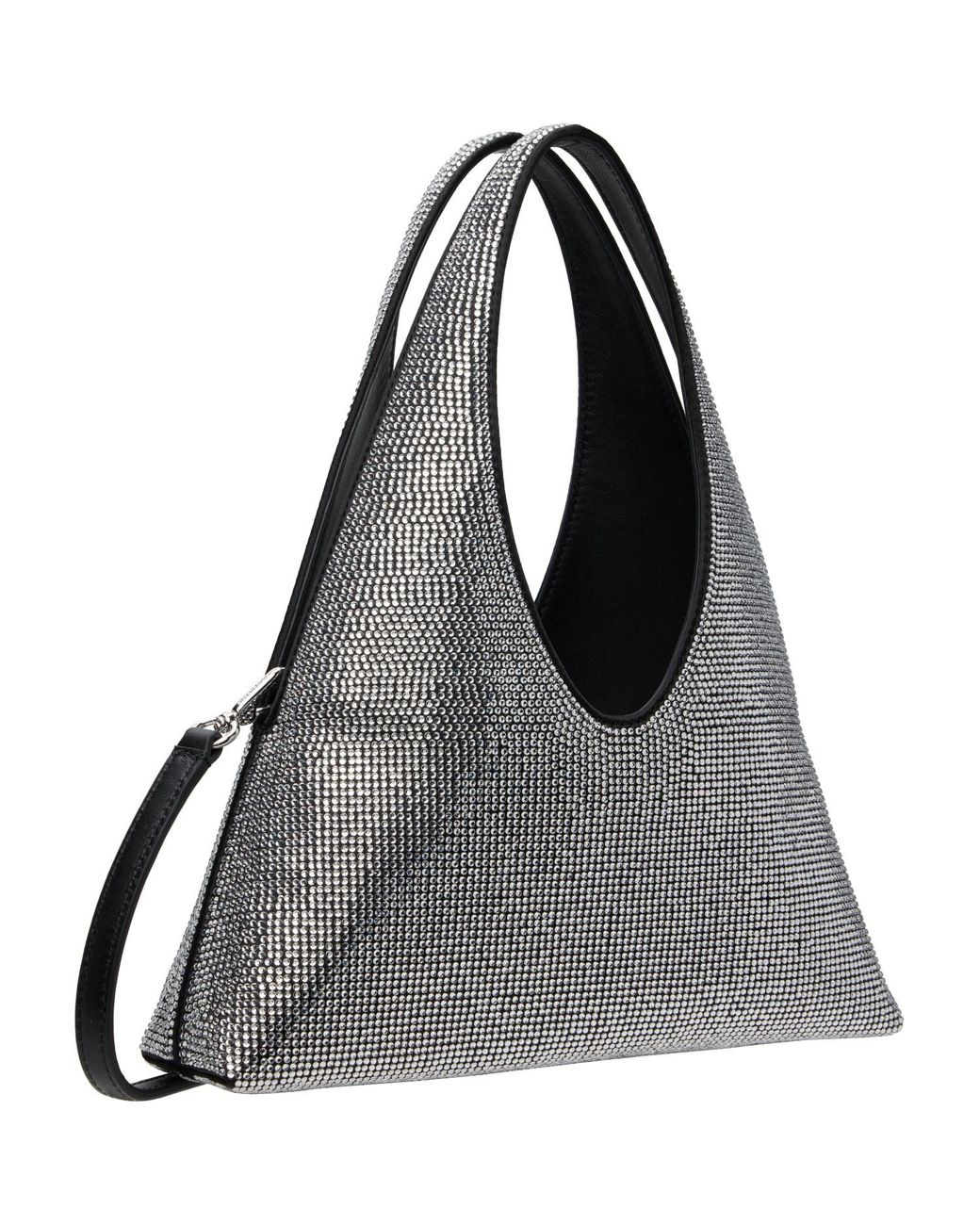 Alexander Wang Black Pike Crystal Mini Bag