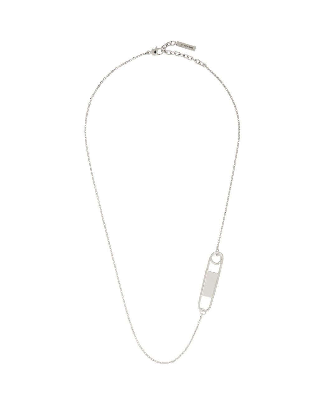 Givenchy Metallic Safety G Necklace for men