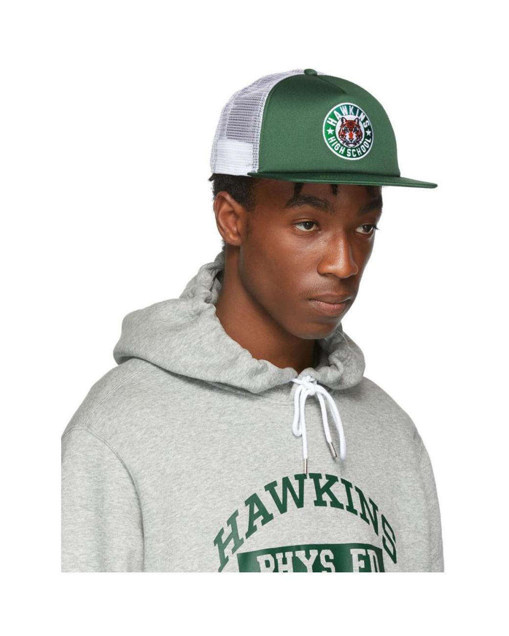 Nike Green Stranger Things Edition Hawkins High Nrg Pro Cap for Men | Lyst