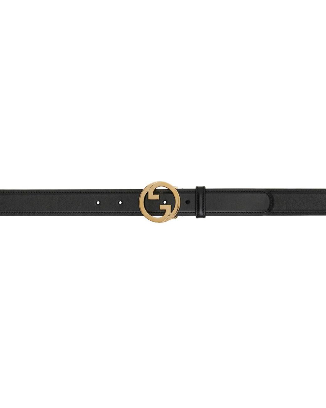 Gucci Black Blondie Belt Lyst Canada