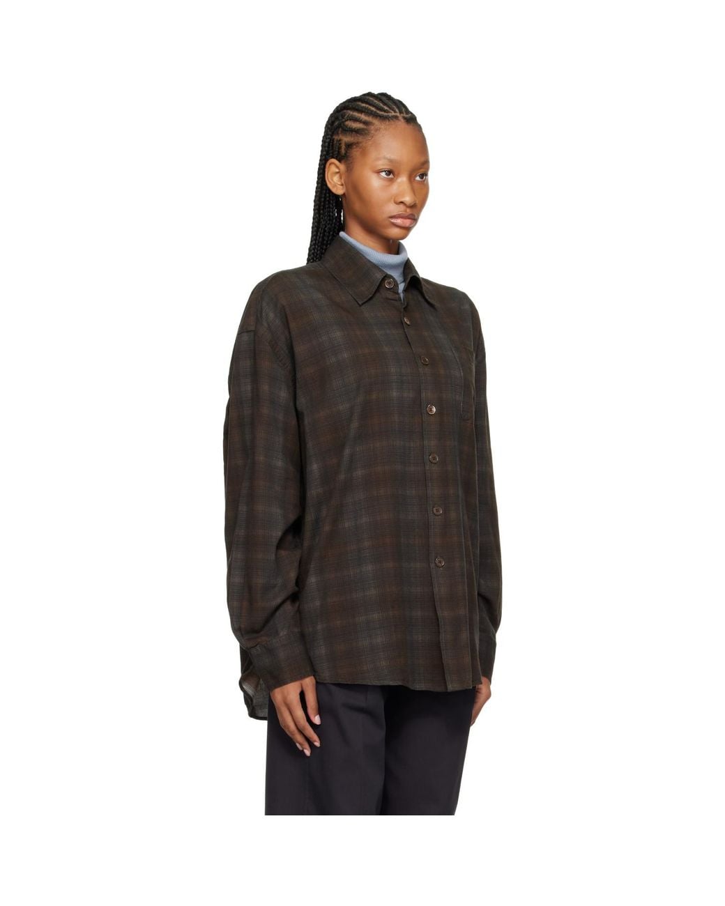 Our Legacy Black Borrowed Shirt
