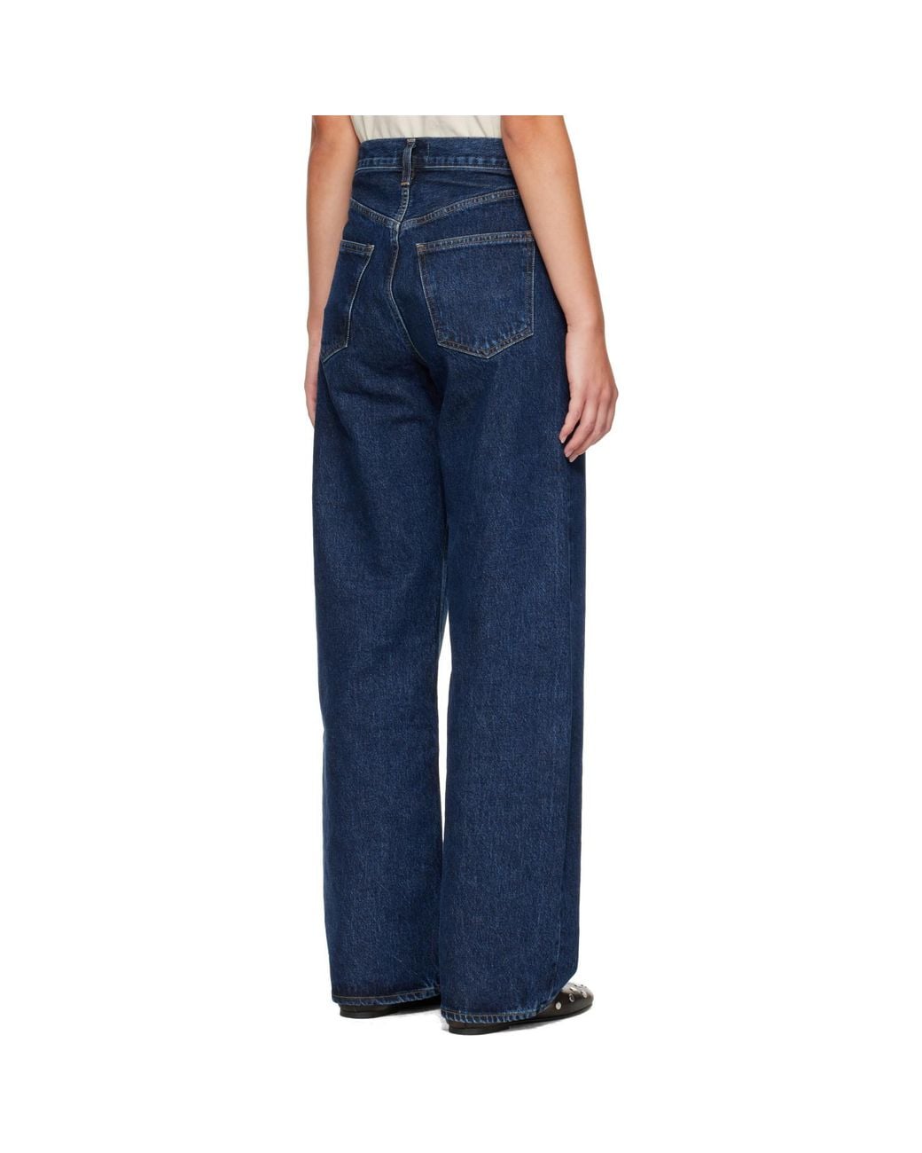 Agolde Blue Low Curve Jeans