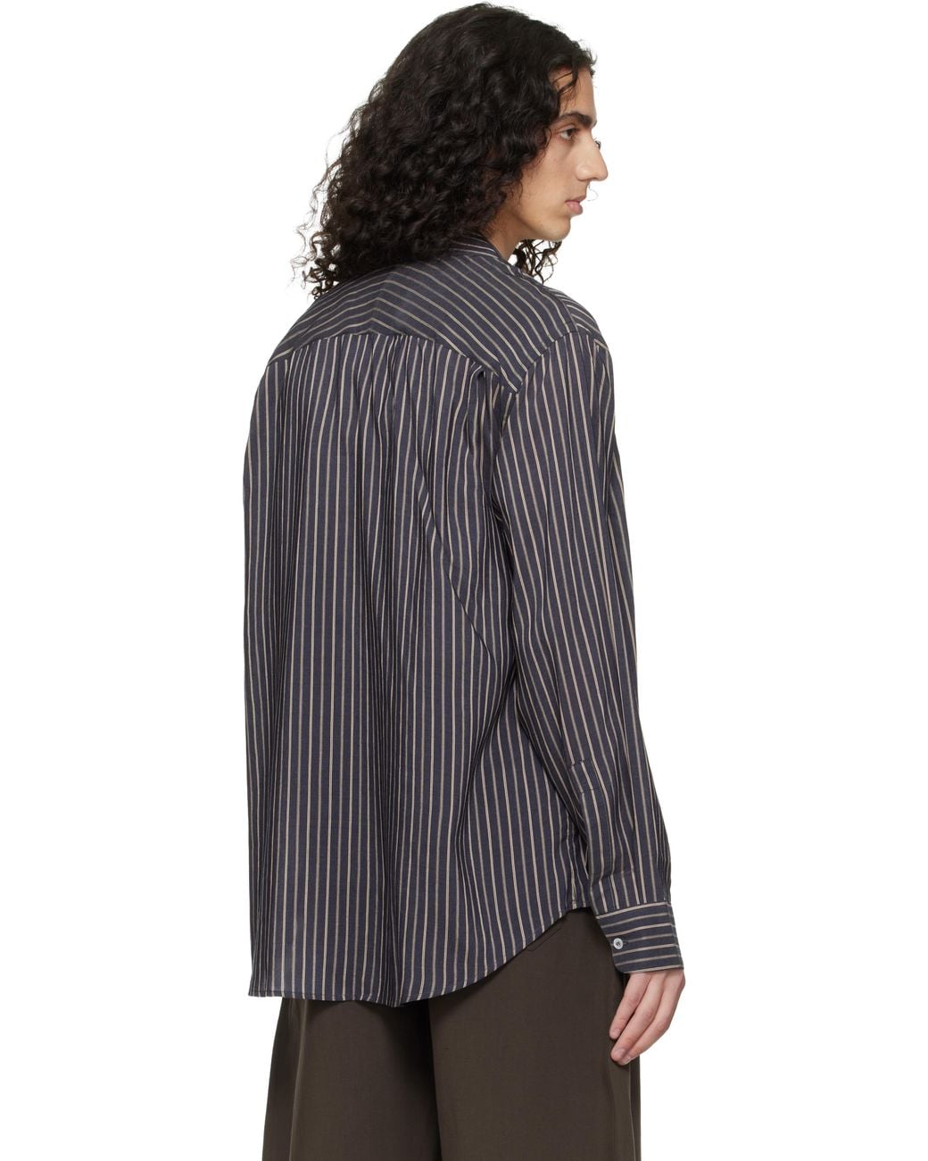 Studio Nicholson Black View Shirt for men