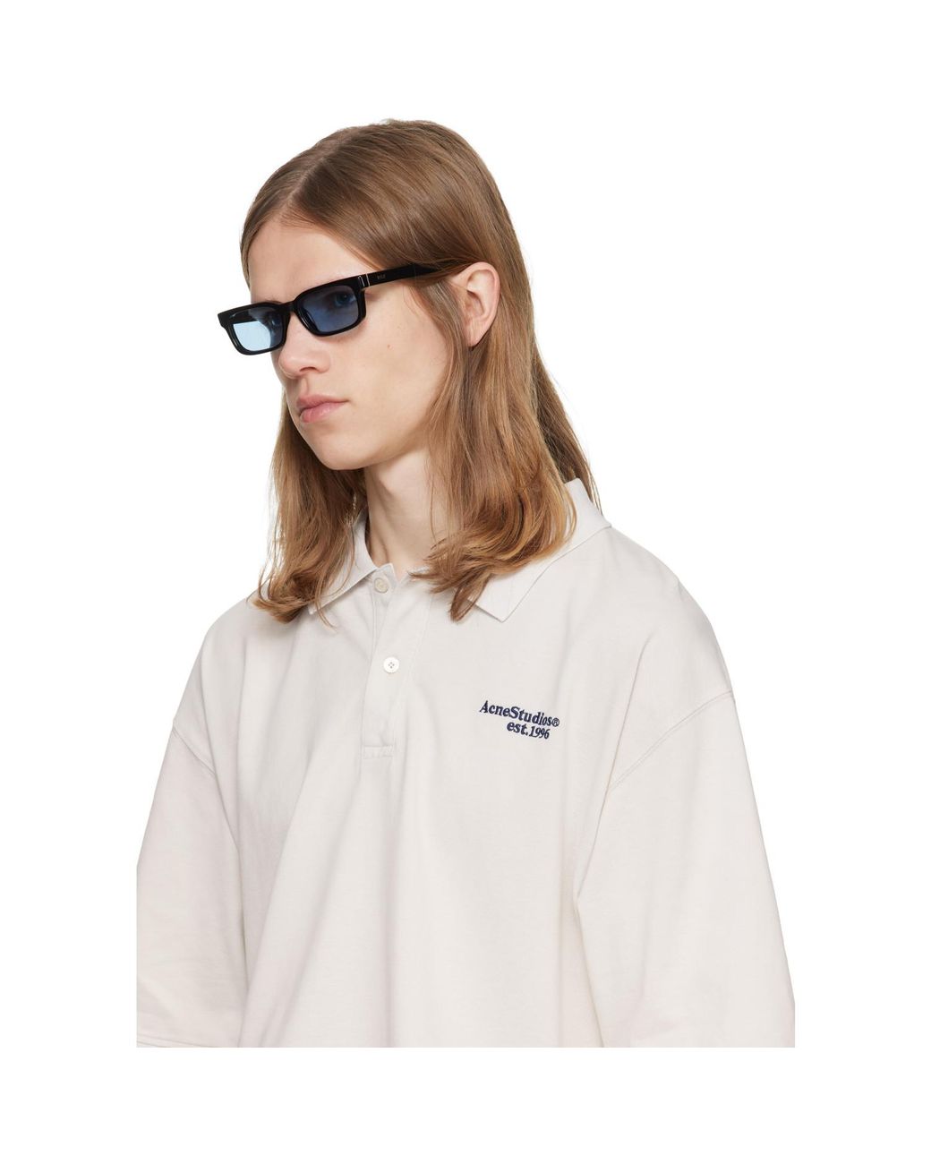 Retrosuperfuture Blue Gesto Sunglasses for men