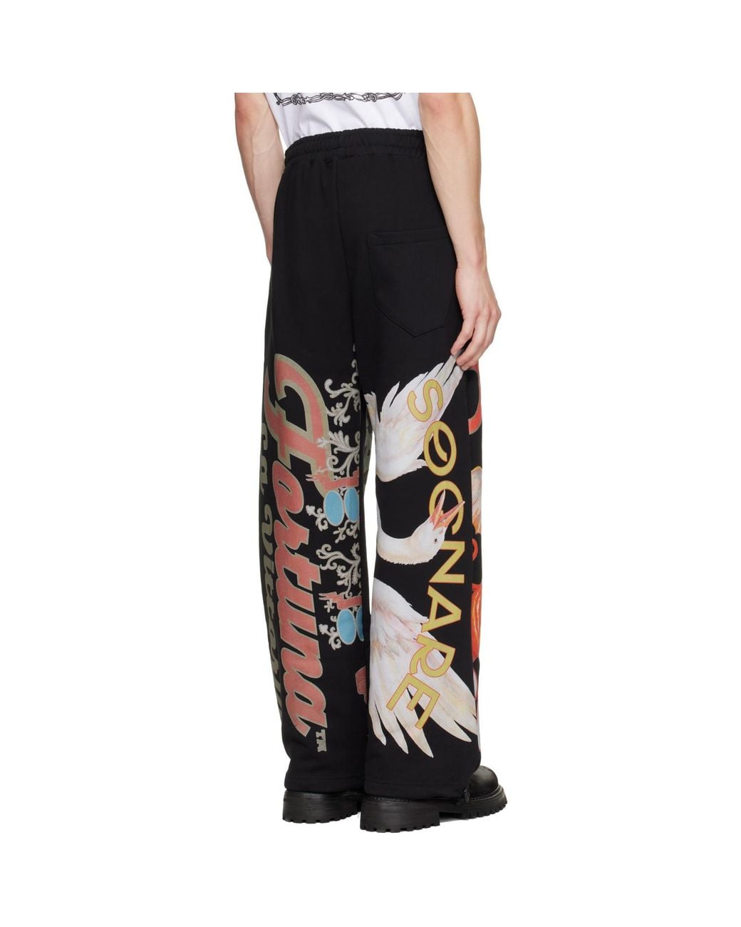PDF Black Jojo Progetto Mirabella Sweatpants for men