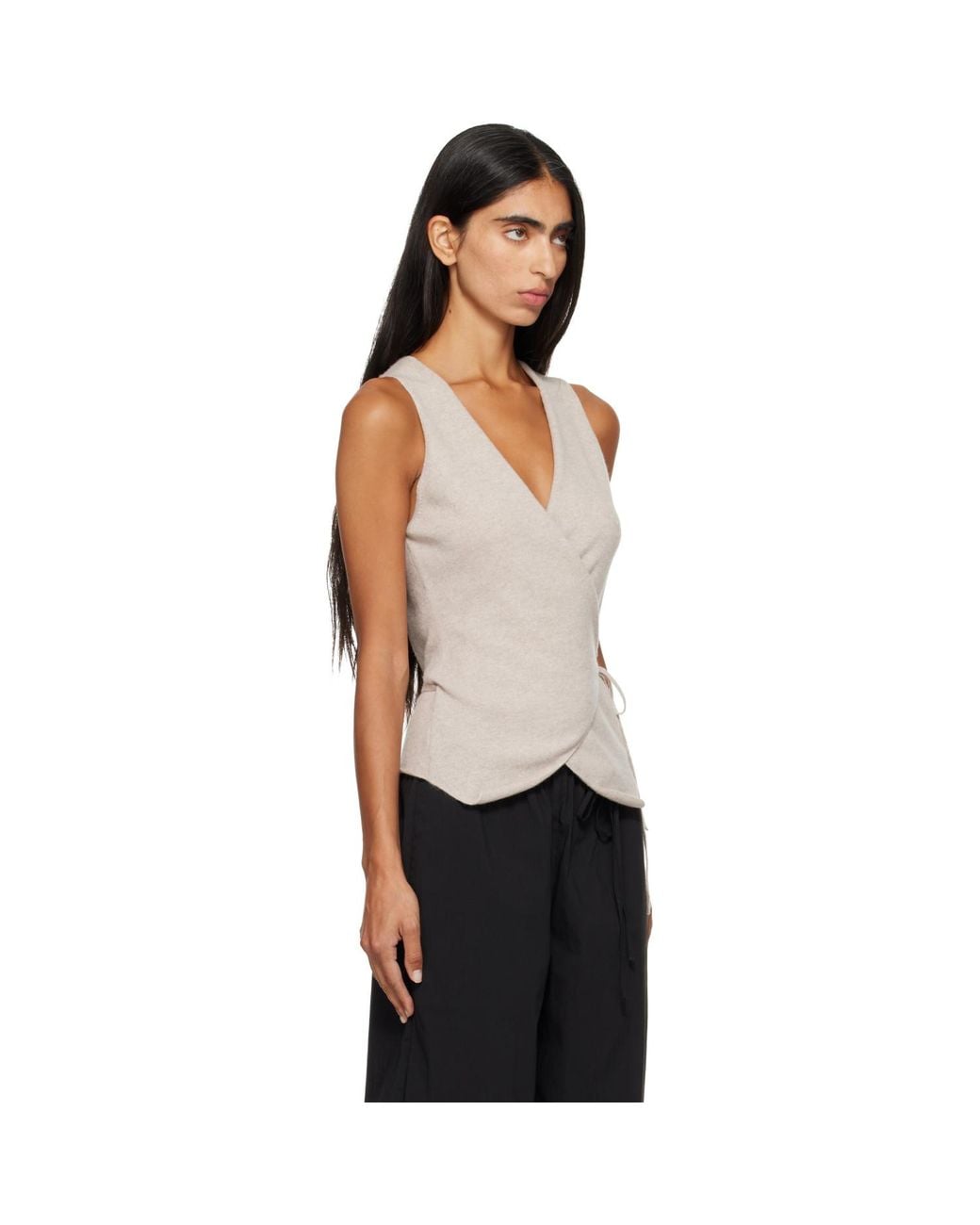 Lisa Yang Black Nayi Top