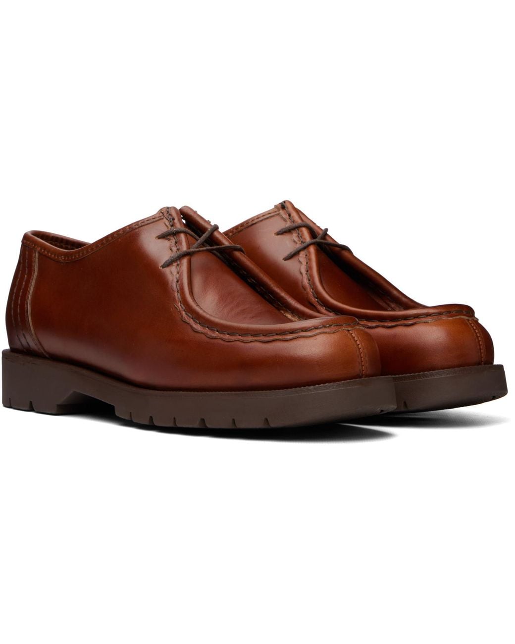 Kleman Brown Tan Padror Th Derbys for men