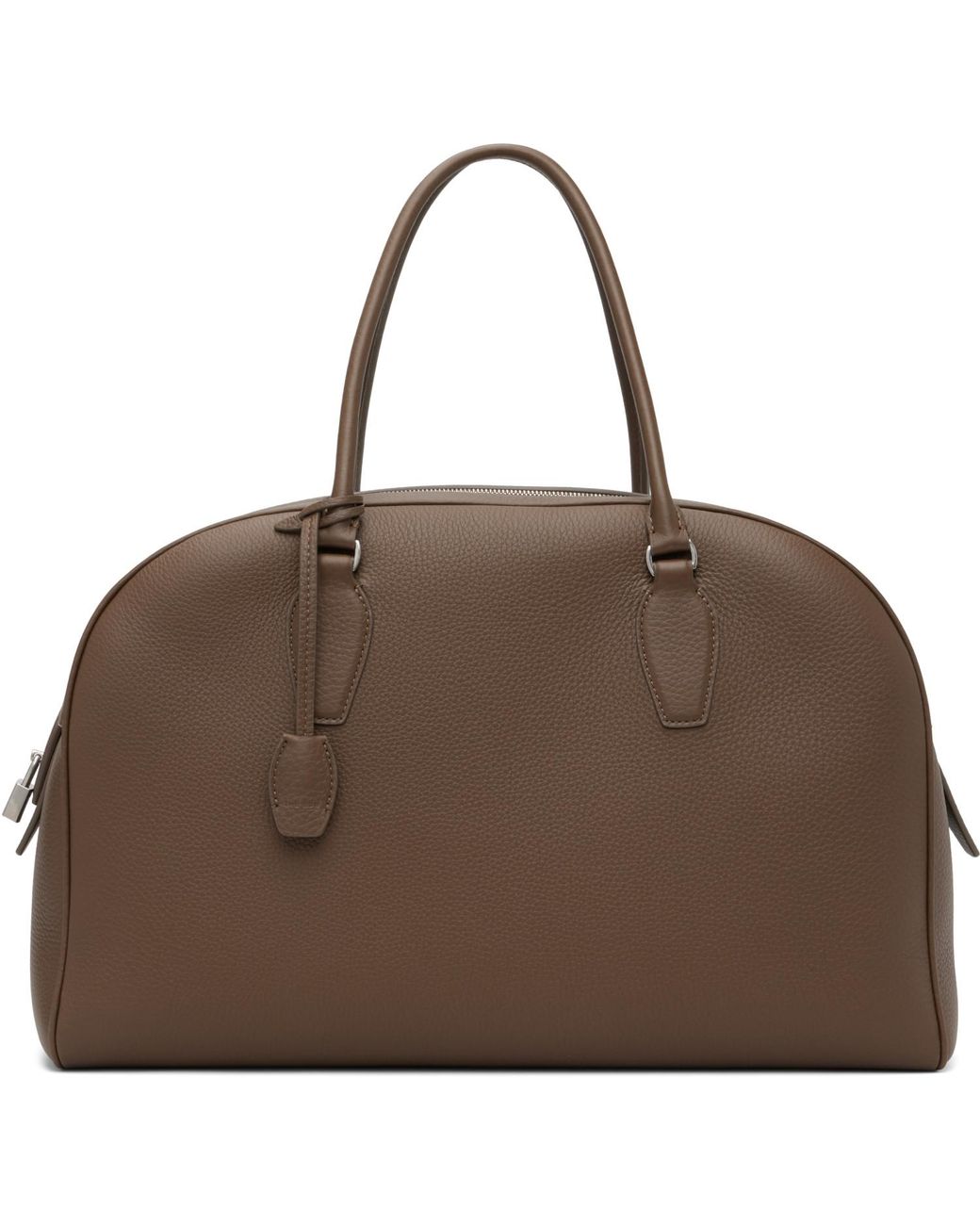 The Row Brown Leather India 15.75 Bag