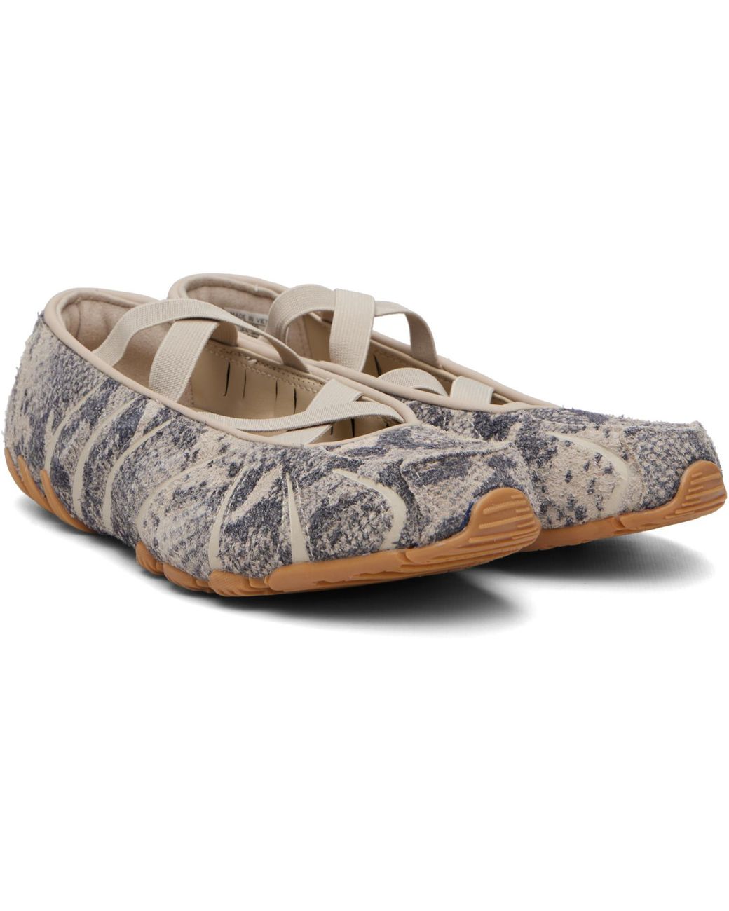Adidas Originals Gray Ghost Sprint Ballerina Flats