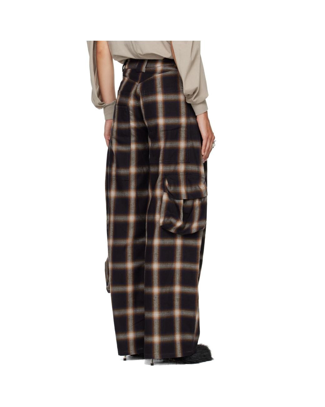 Collina Strada Black Lawn Cargo Pants