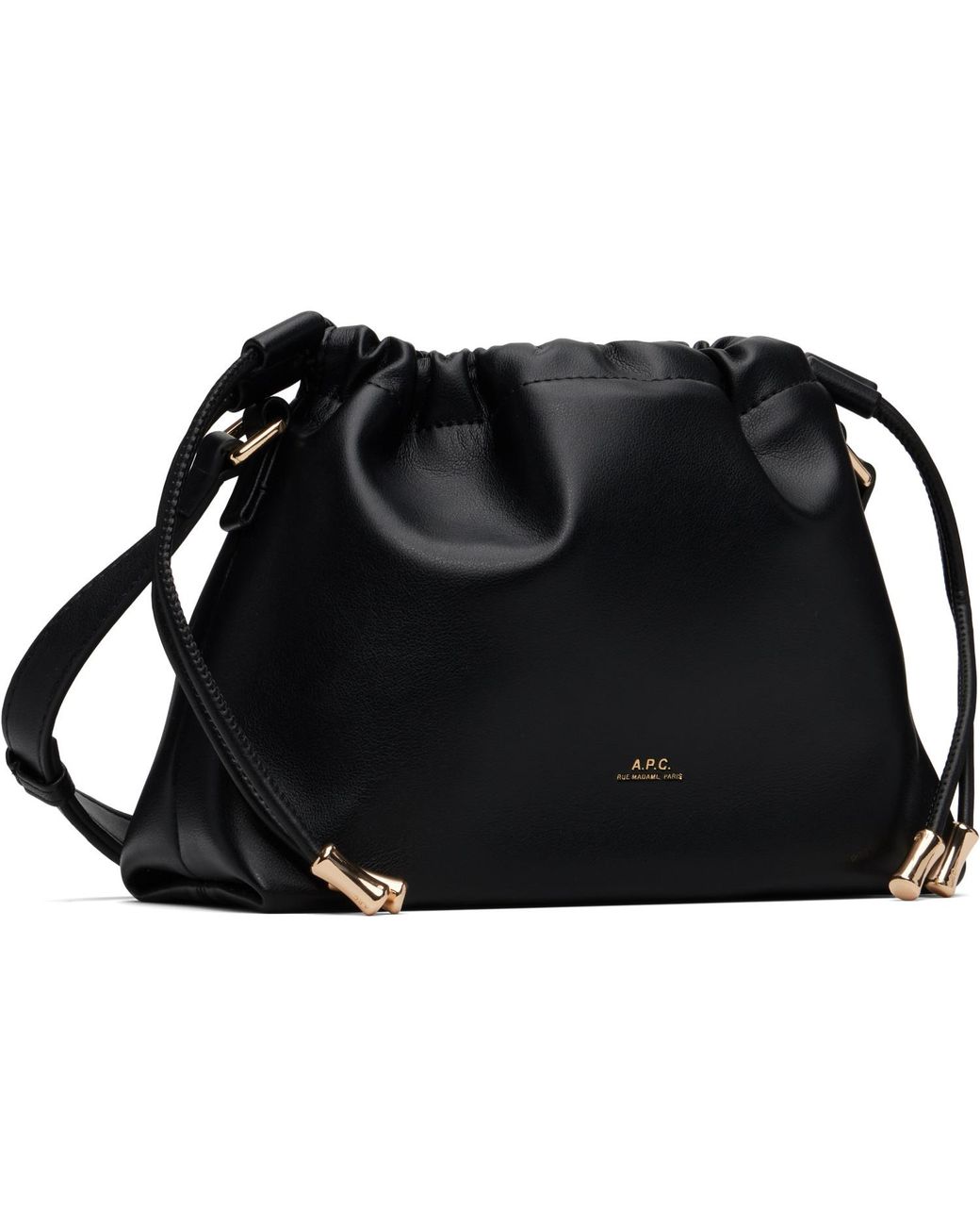 A.P.C. Black Mini Ninon Bag