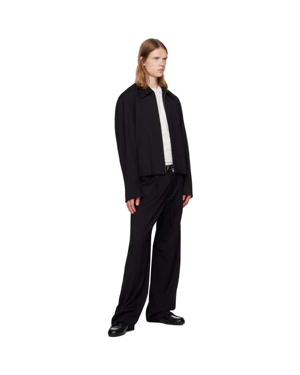 Our Legacy Black Slack Trousers for men