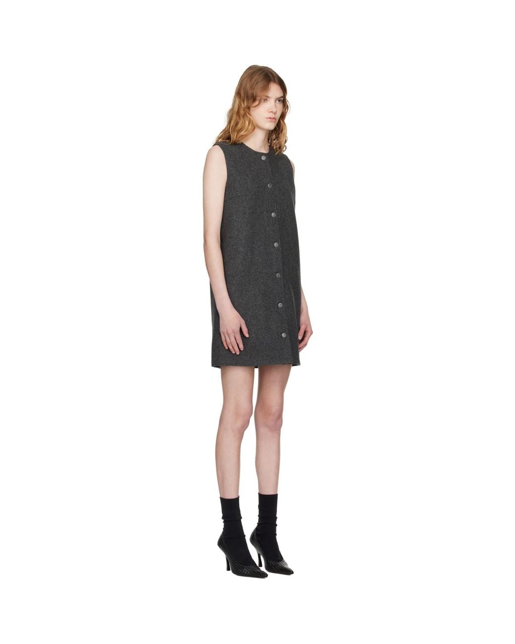 A.P.C. Black Mini Dress