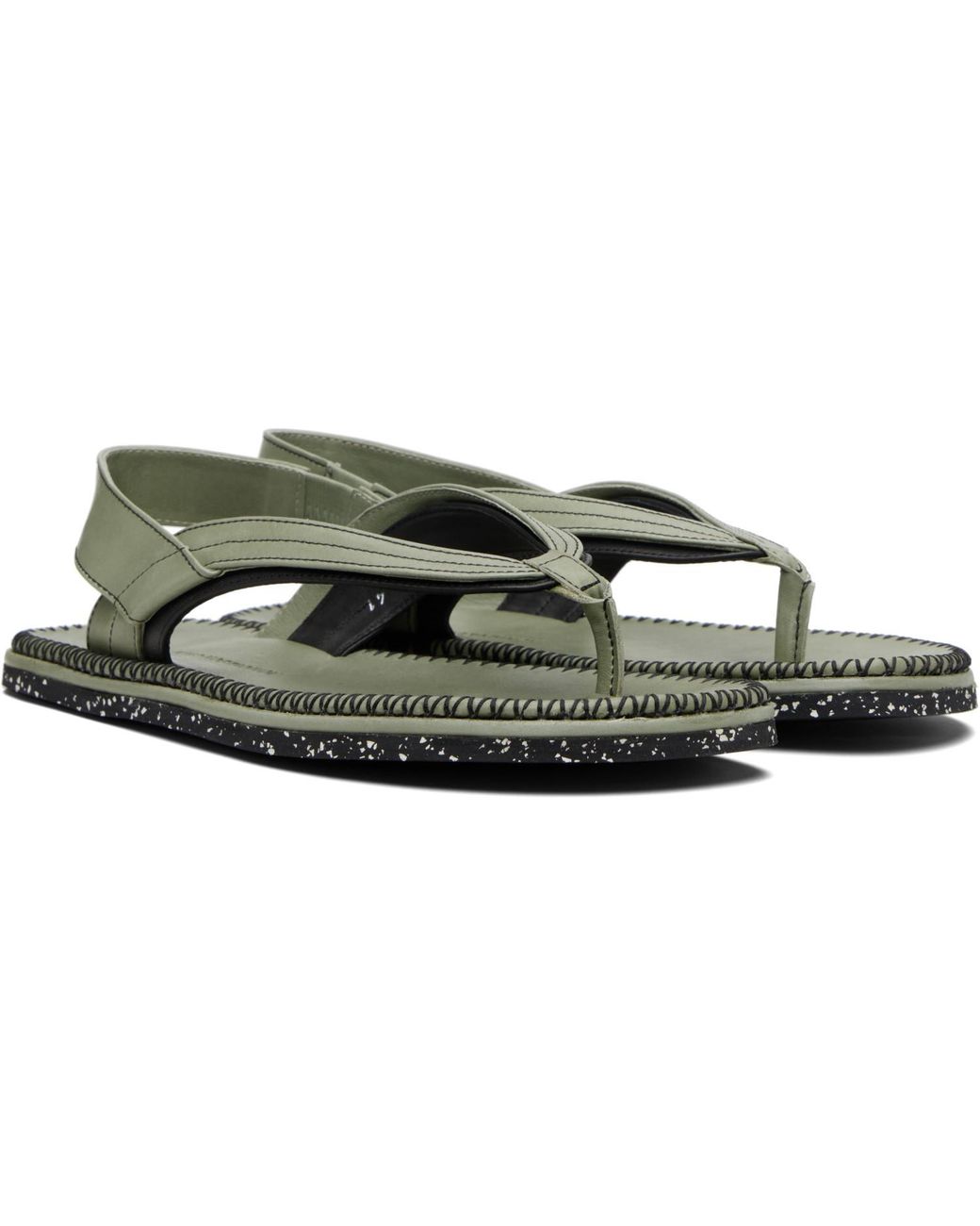 Kiko Kostadinov Black Andras Sandals for men