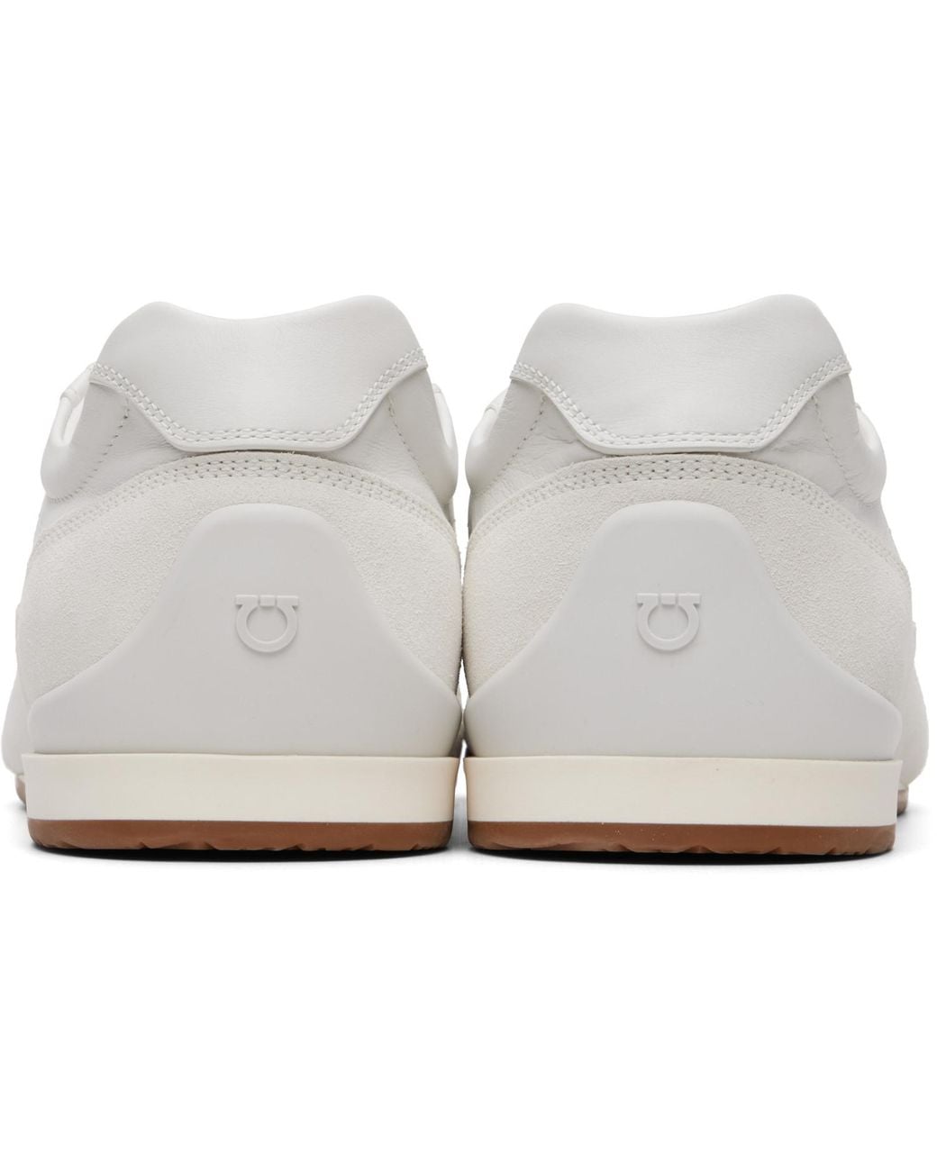 Ferragamo White Sebastien Sneakers for men