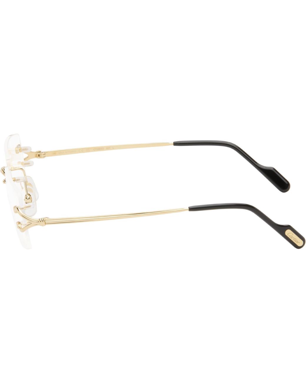 Cartier Black 'Signature C De Glasses
