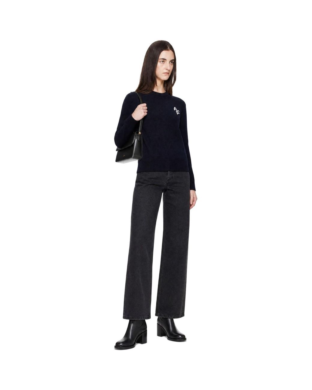 A.P.C. Black Sonia Sweater