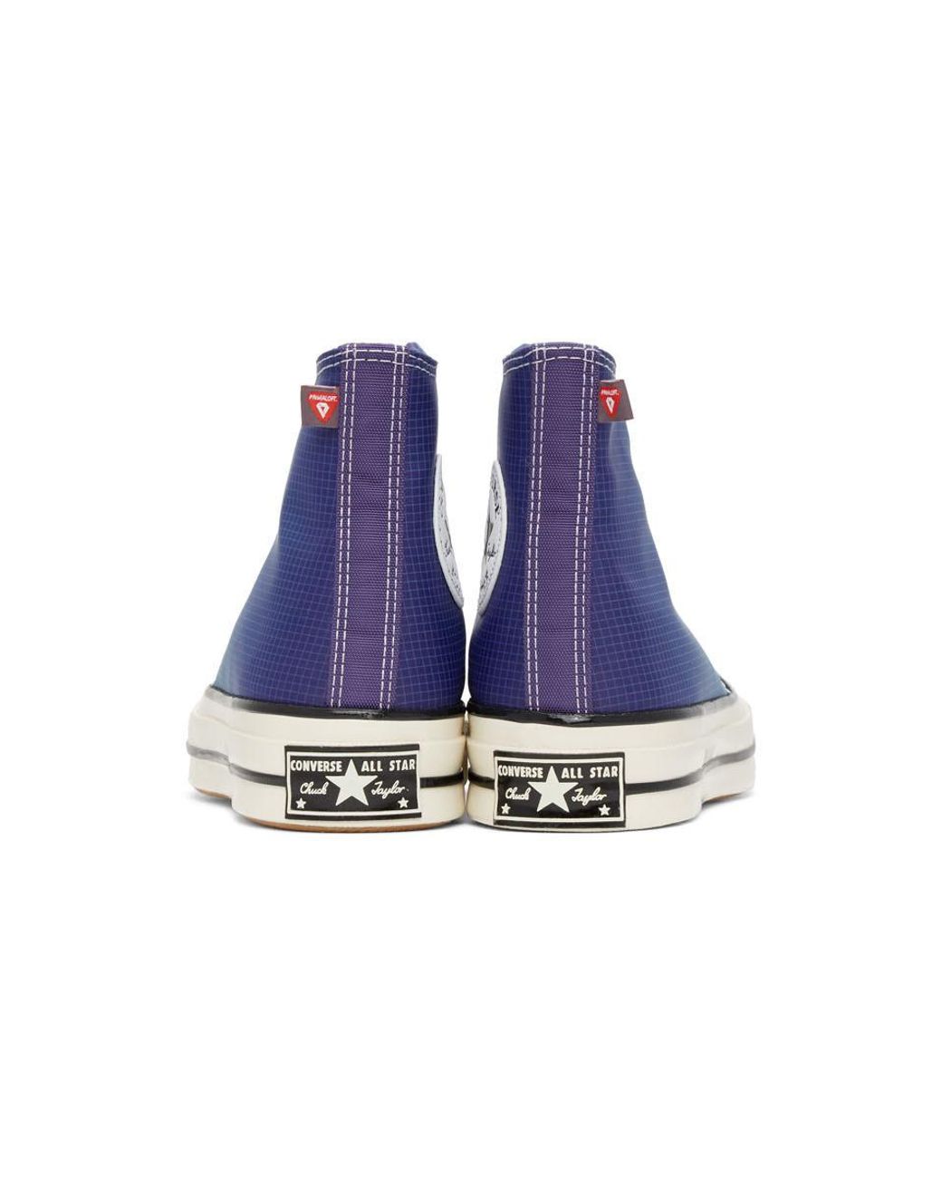 blue and purple converse