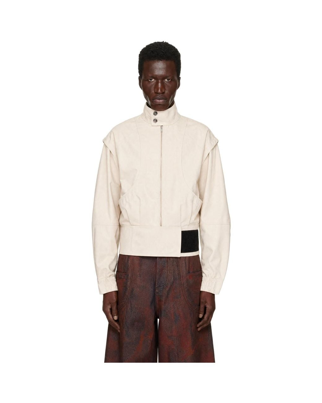 HYACYN Natural Notgnirrah Jacket for men
