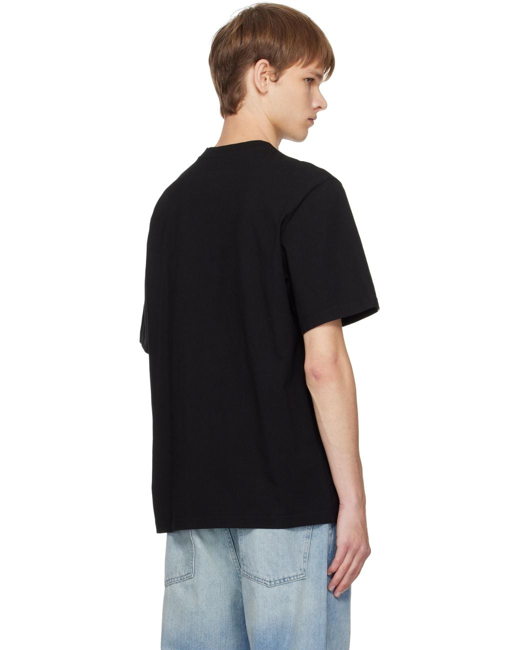 Martine Rose Black Classic T-Shirt for men