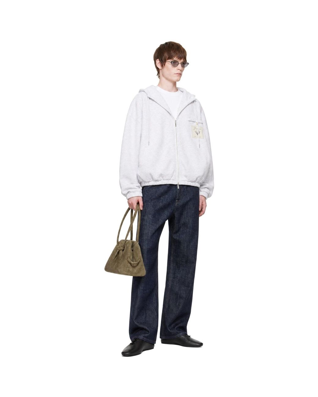 Jacquemus Black 'The Miranda De-Nimes' Jeans for men
