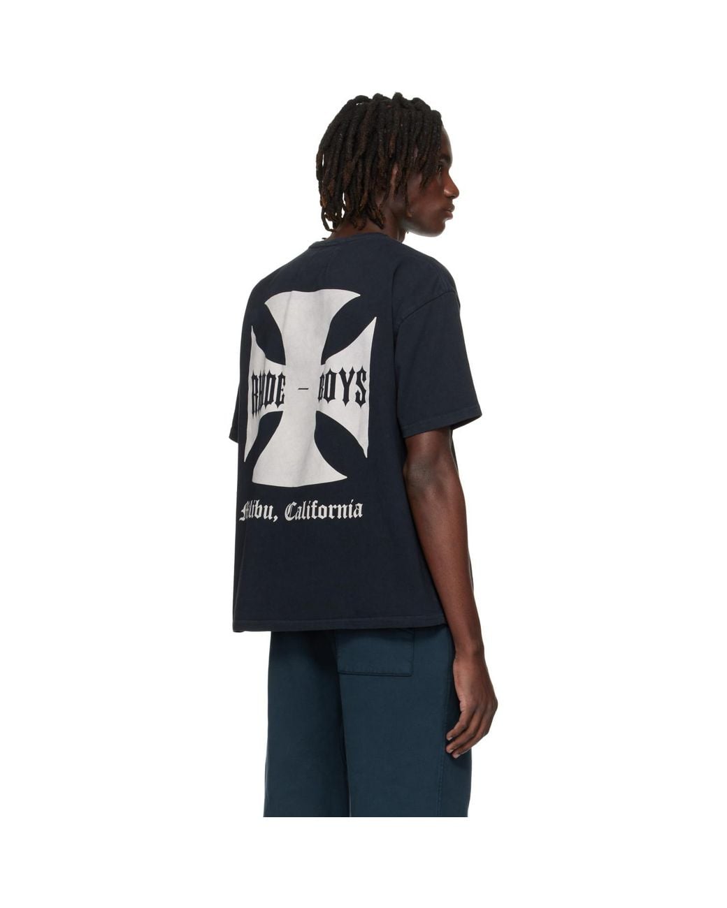 Rhude Blue Boys' T-Shirt for men