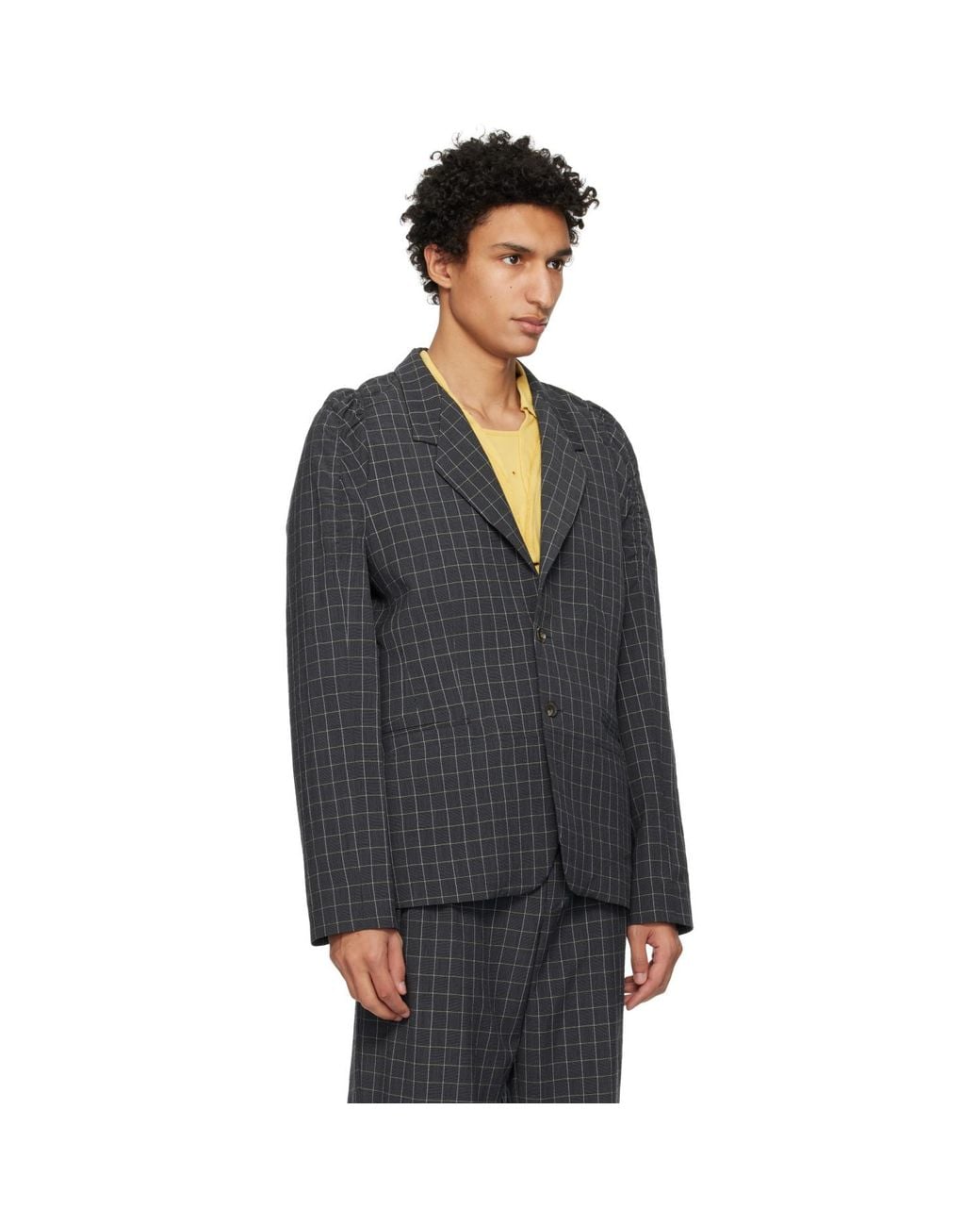Kiko Kostadinov Black Minna Blazer for men