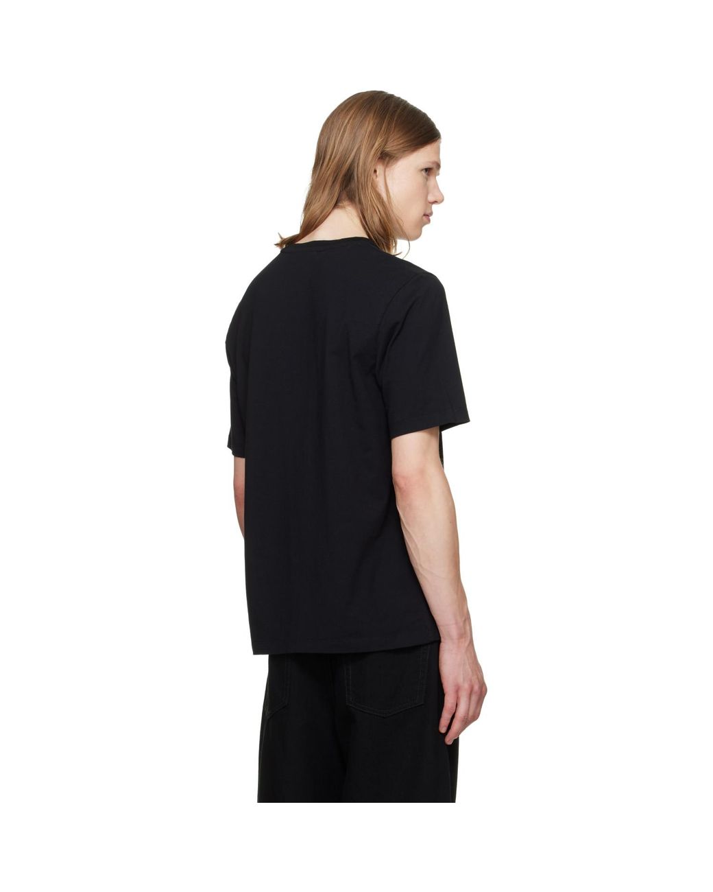 Maison Kitsuné Black Fox Head Regular T-Shirt for men