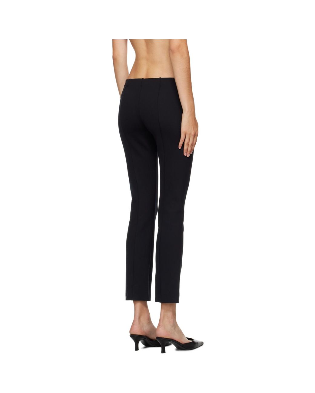 The Row Black Thilde Trousers