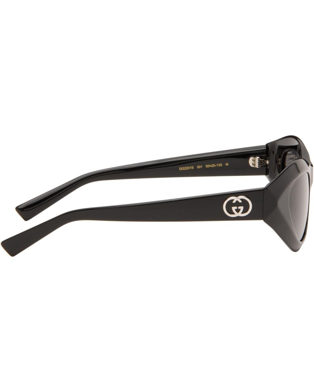 Gucci Gray Directional Sunglasses