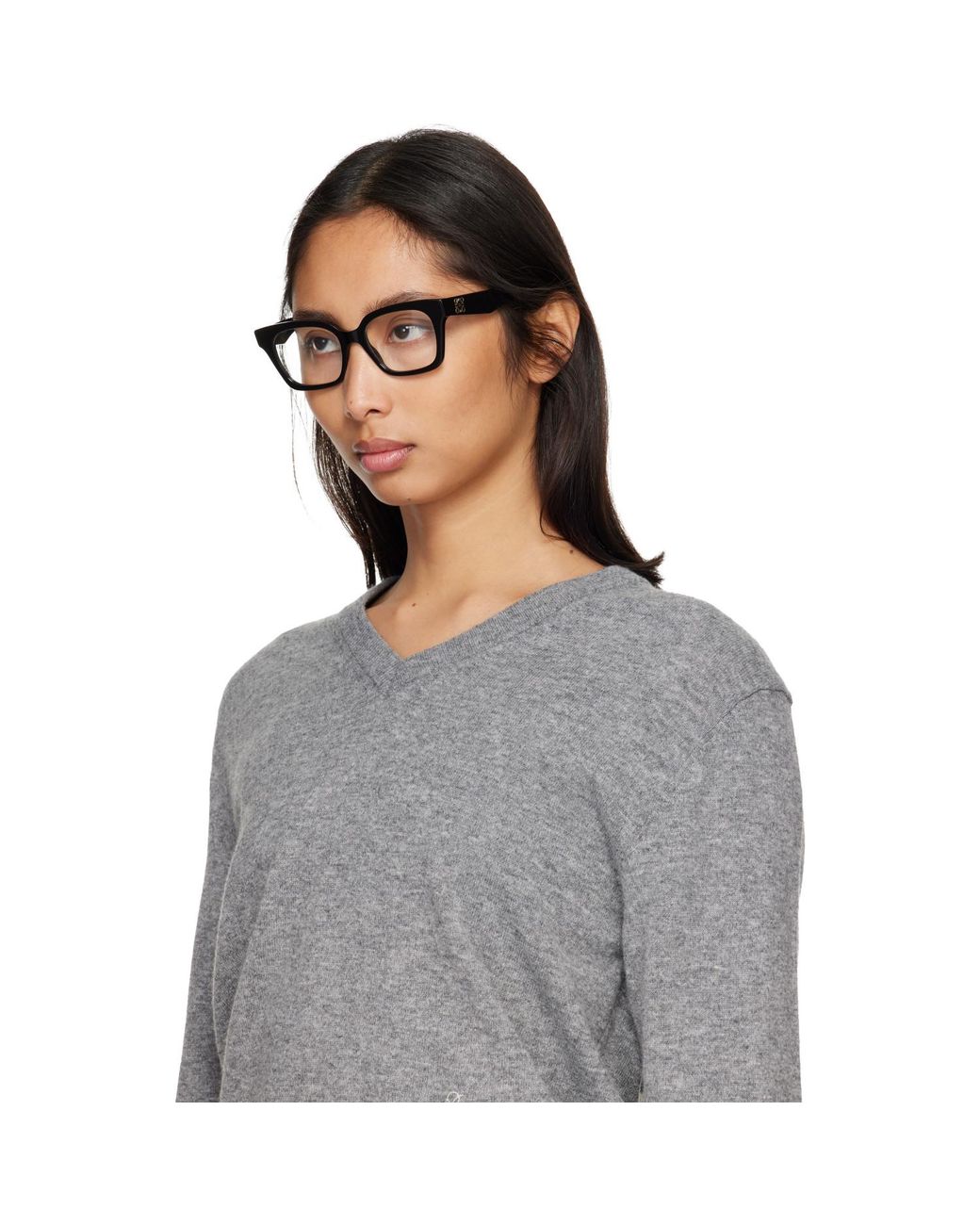 Loewe Black Anagram Glasses