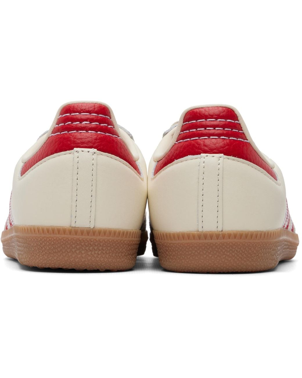 Adidas Originals Pink Off- & Samba Og Sneakers for men