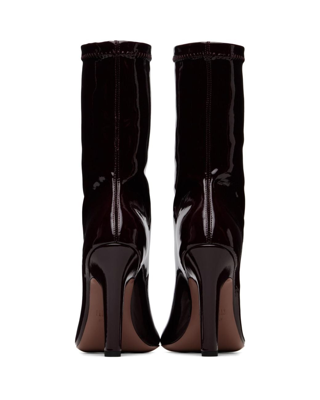 Paris Texas Black Burgundy Belle 75Mm Ankle Boots