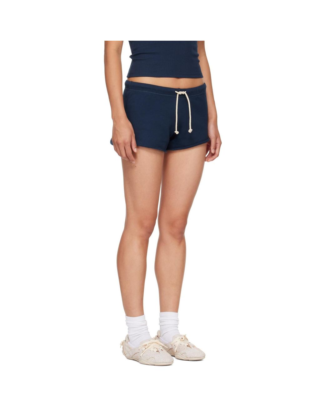 HOMMEGIRLS Blue Fruit Of The Loom Edition 'Fruity' Shorts