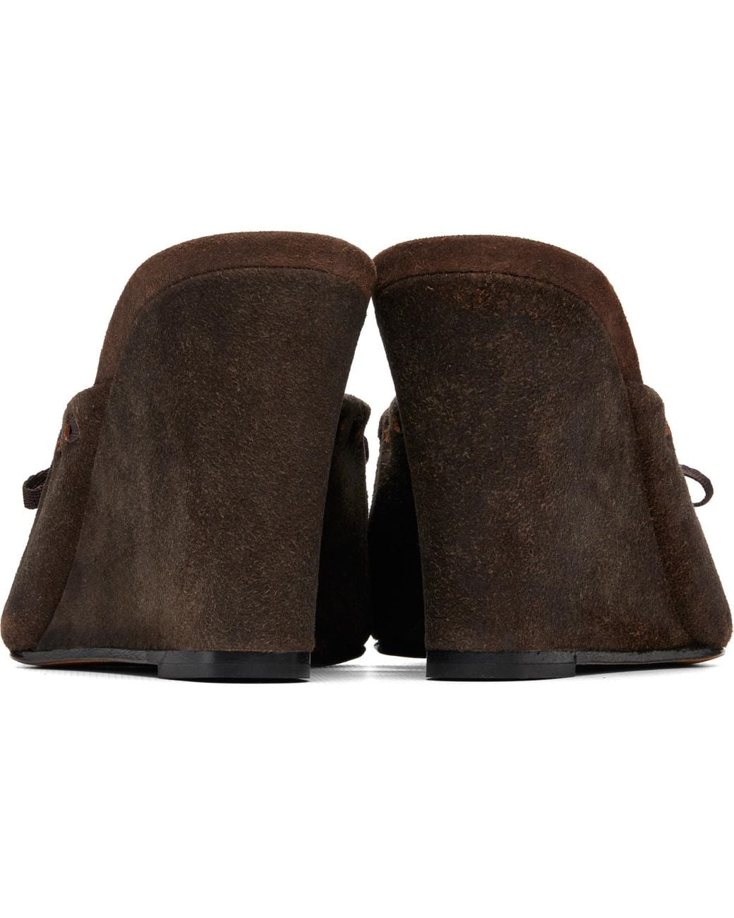 Maryam Nassir Zadeh Brown Ballet Wedge Heels