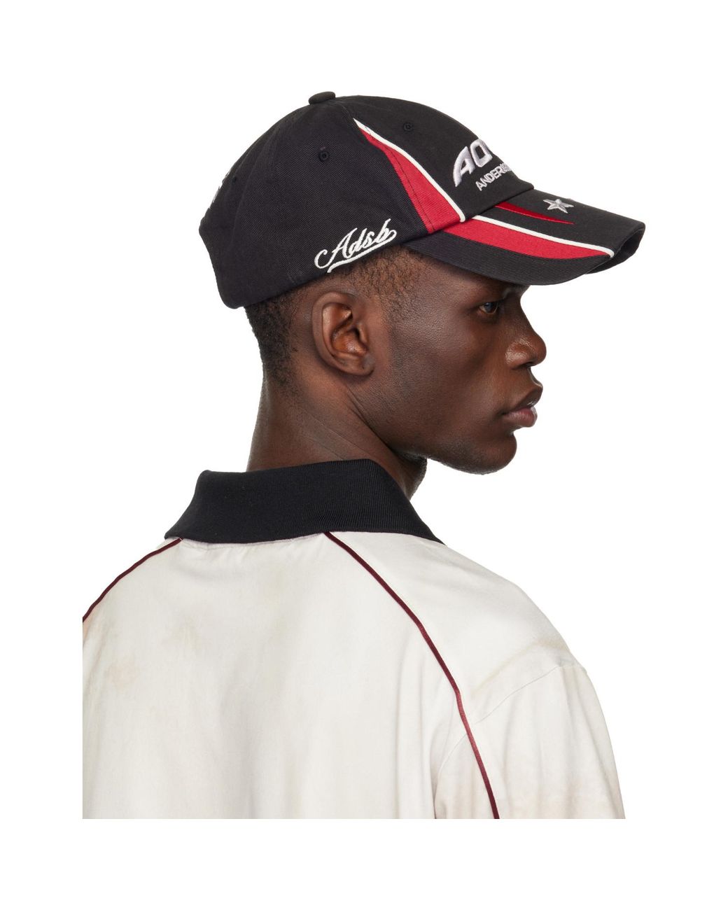 ANDERSSON BELL Black 26 Circuit Track Racing Cap for men