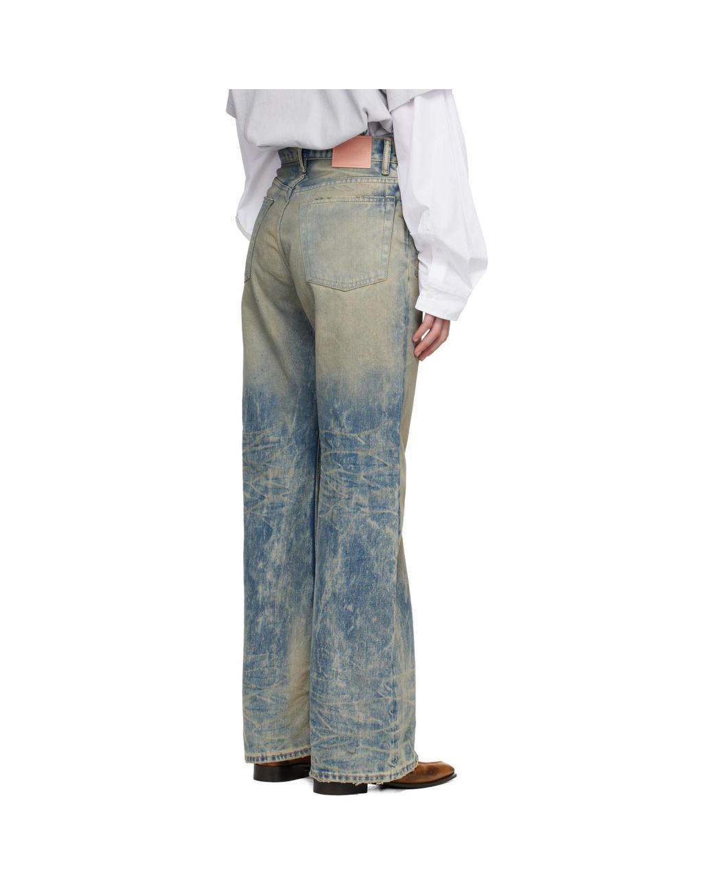 Acne Blue 2021F Regular Fit Jeans