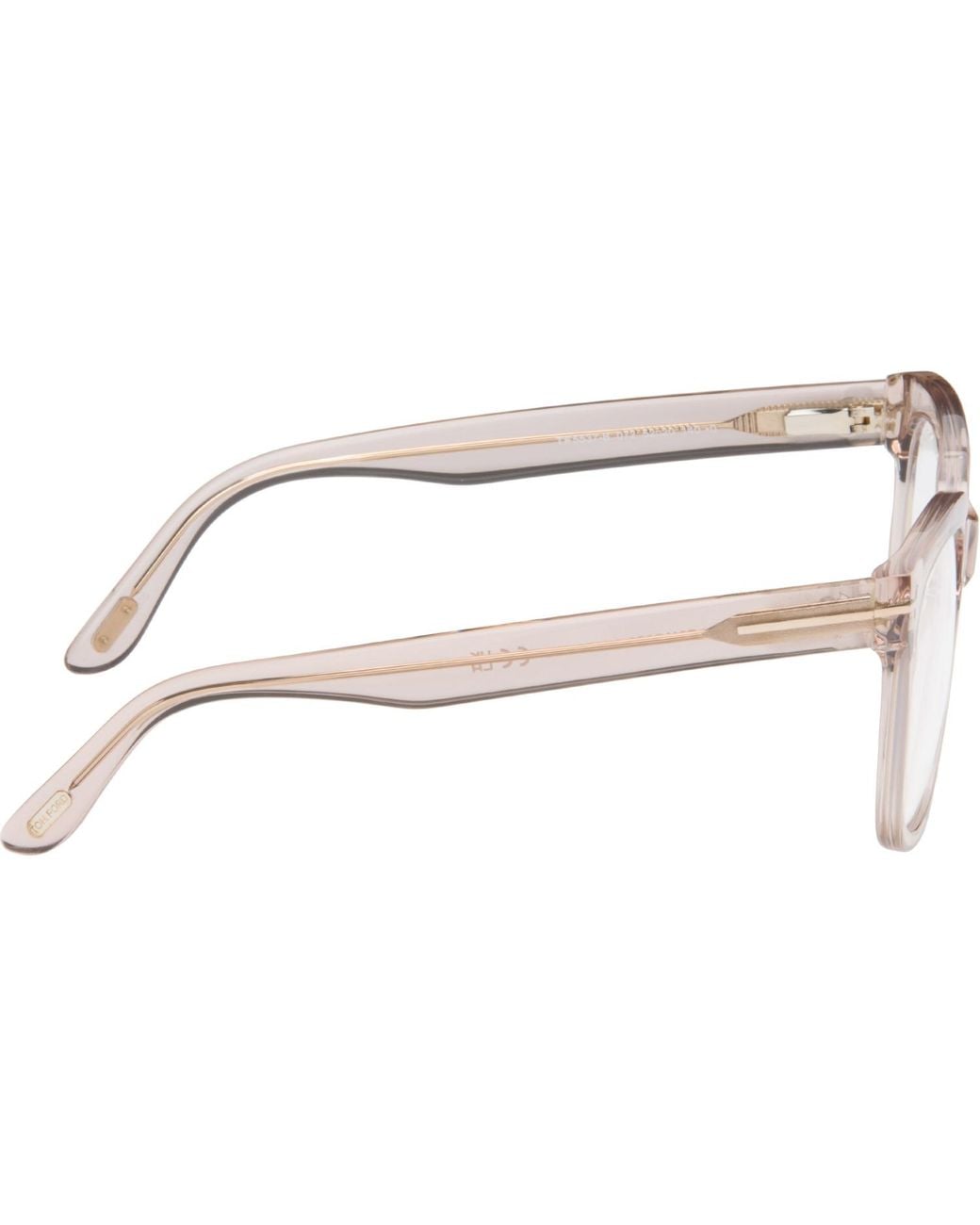Tom Ford Brown Large Block Glasses