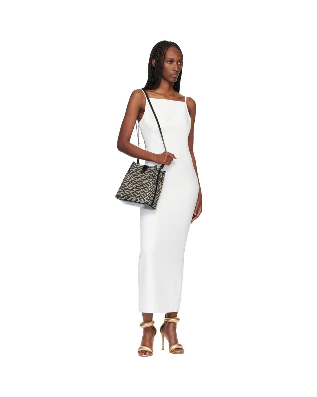 Balmain Black Off- Release Bucket Bag