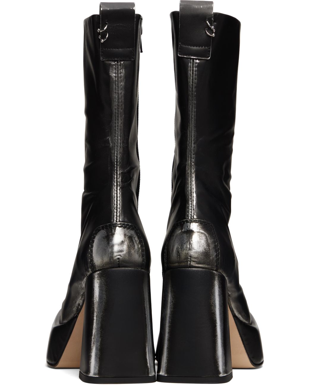 Miista Apple Ankle Boots in Black | Lyst