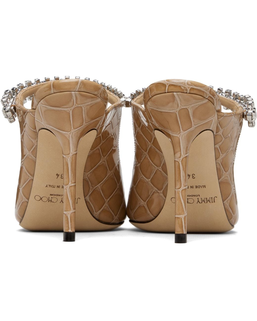 Jimmy Choo Black Bing 100 Heels