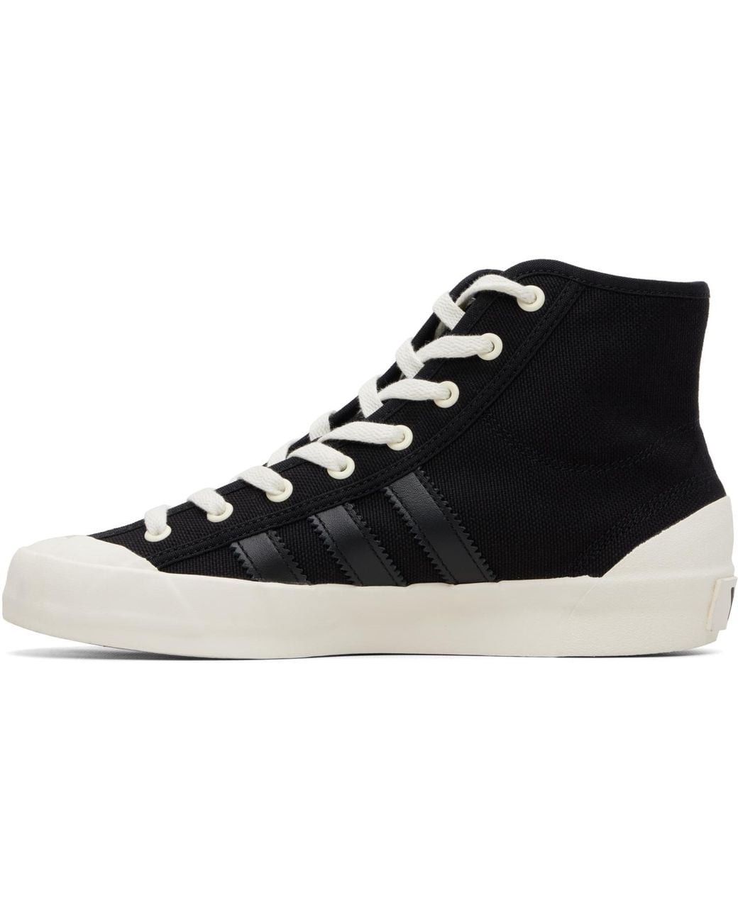 Y-3 Black Nisi Hi Sneakers for men