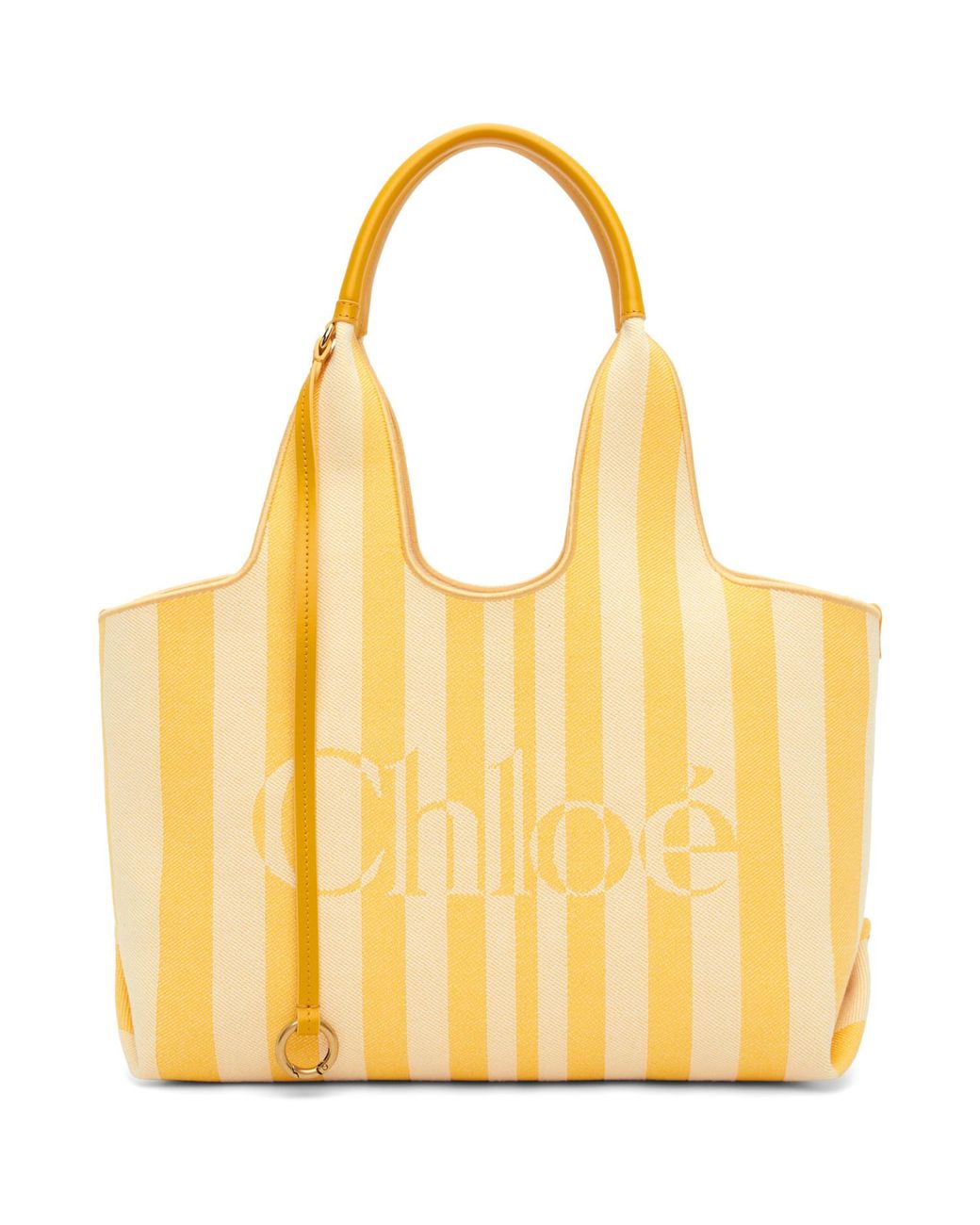 Chloé Yellow Stripy' East-West Tote