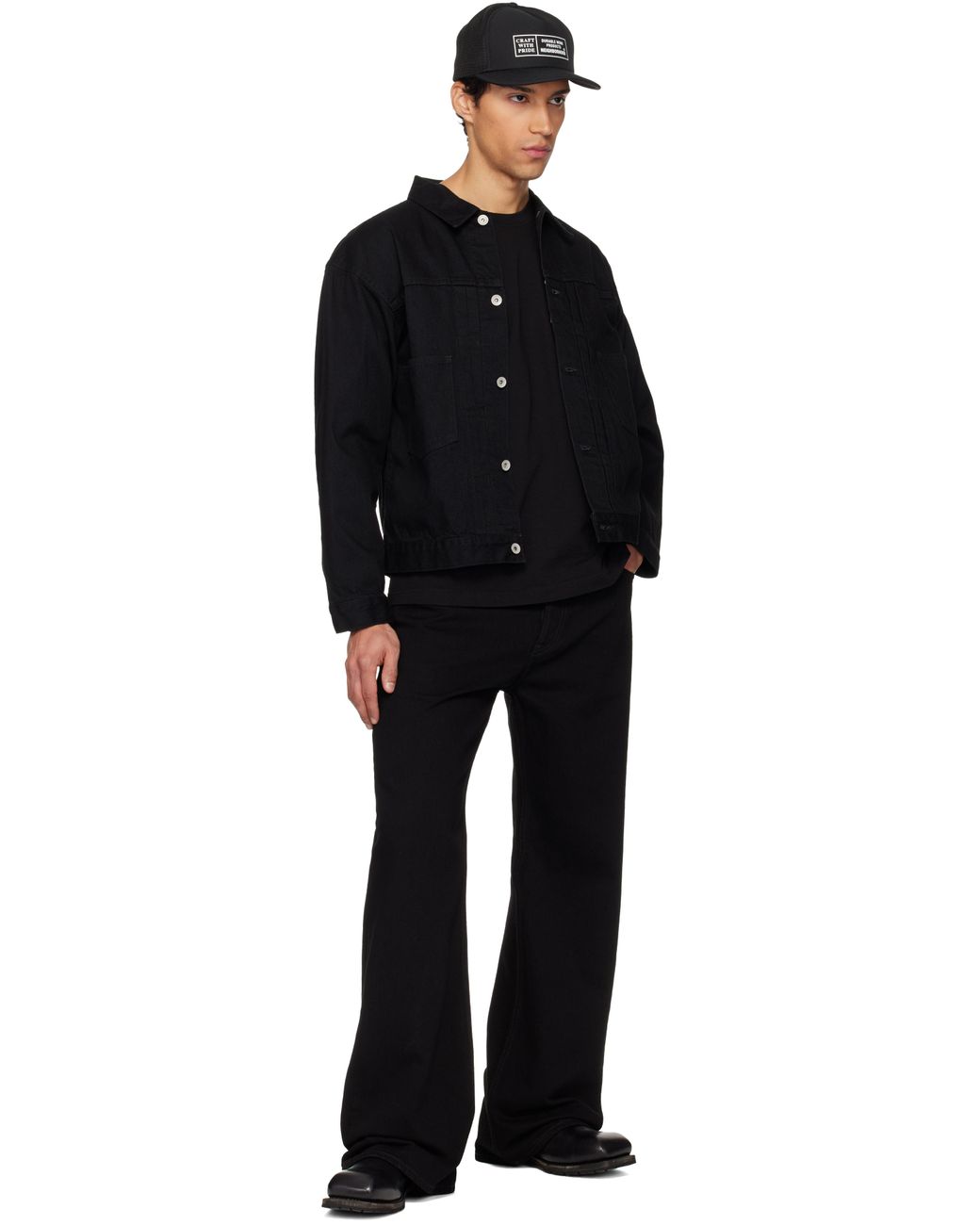 Neighborhood Bw Type-2 Denim Jacket in Black for Men | Lyst