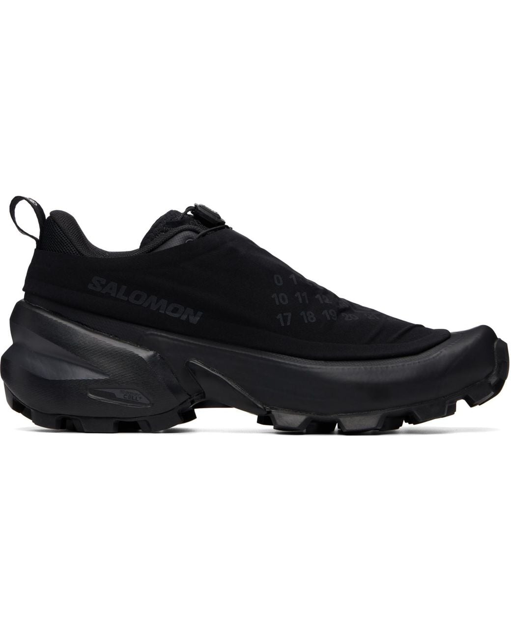MM6 by Maison Margiela Black Salomon Edition Cross Dust Sneakers
