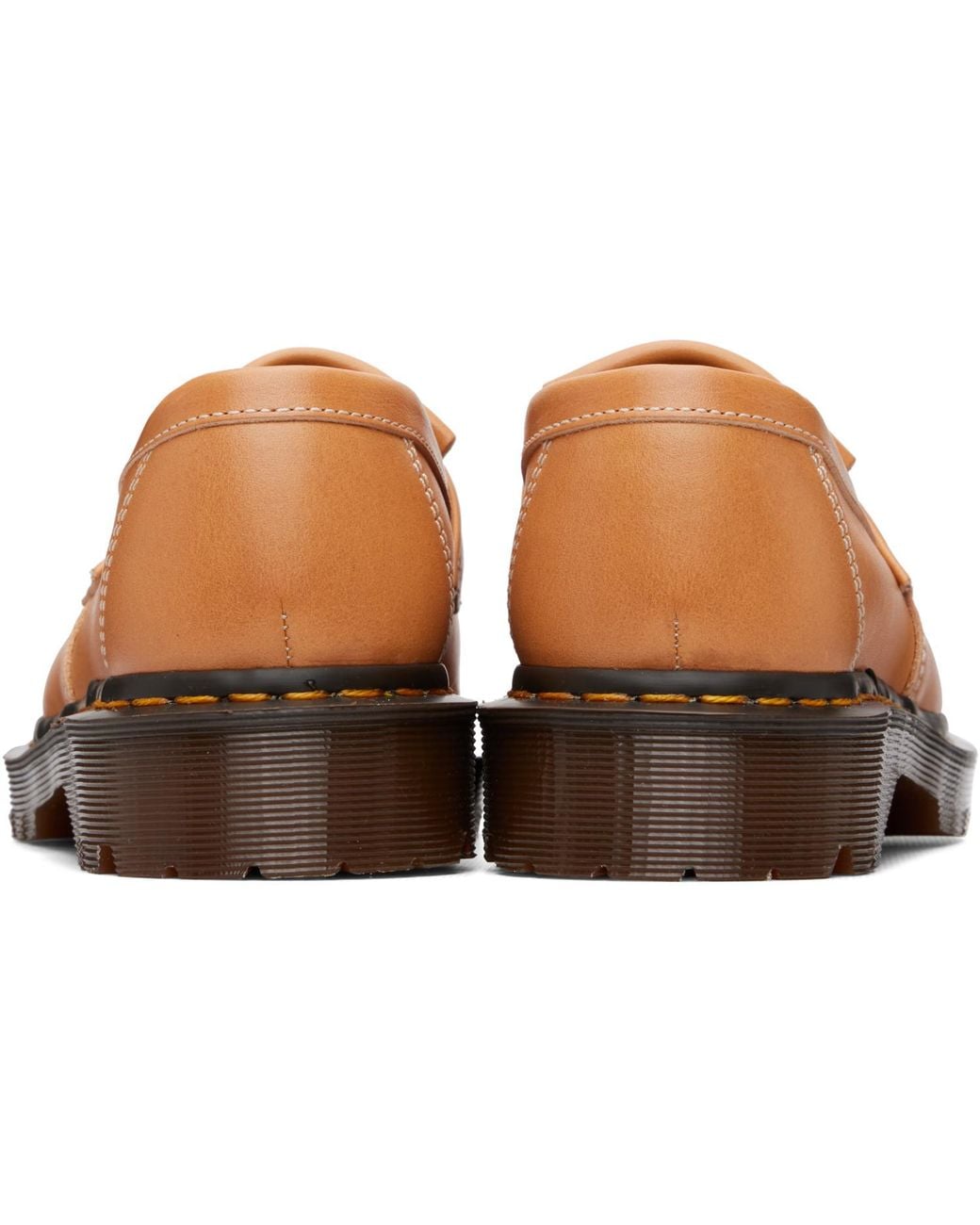 メンズ Dr. Martens ベージュ Adrian タッセルローファー ブラウン | Lyst
