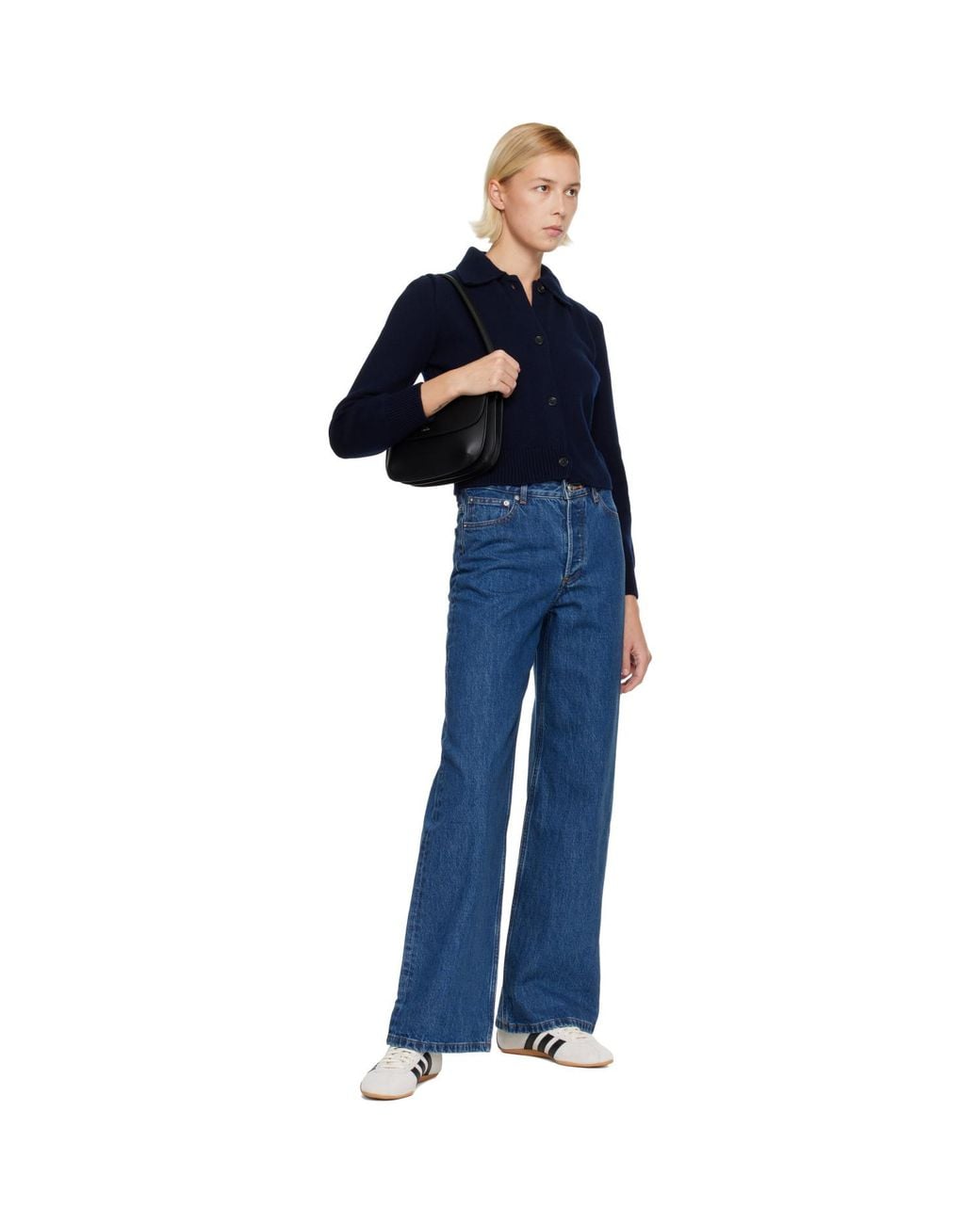 A.P.C. Black Sarah Shoulder Bag
