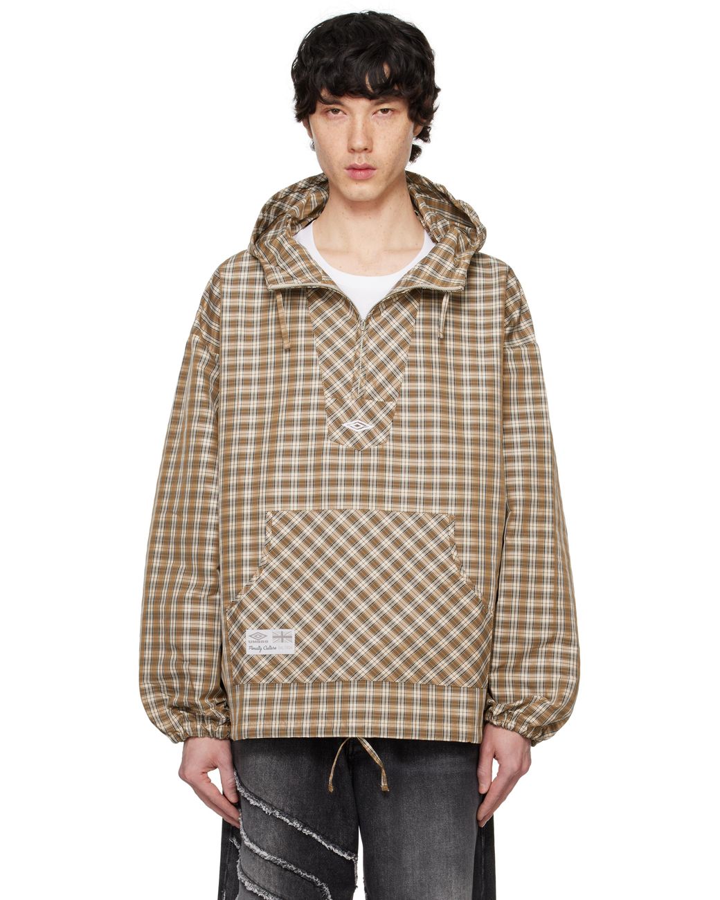 ジャケット・アウター UMBRO Gingham 3D Jacket 2000s Umbro Gingham Technical Ventilation Jacket – insidetag