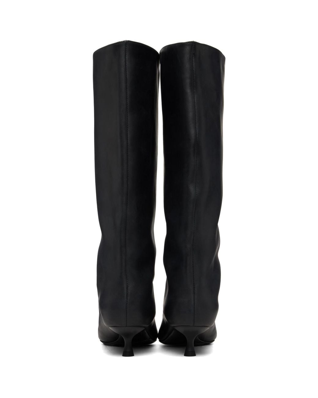 DIESEL Black D-Venus Tube Knee Boots